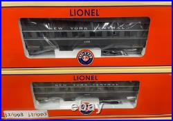 Lionel #15577 & 81 New York Central 18'' Heavyweight Passenger 4 Car Set O Scale