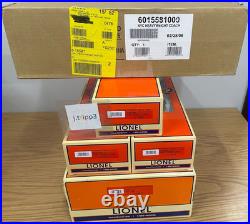 Lionel #15577 & 81 New York Central 18'' Heavyweight Passenger 4 Car Set O Scale