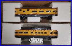 Lionel 15 Inch Aluminum Union Pacific Painted Passenger Car 8-Car Set