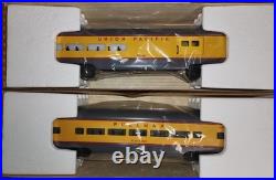 Lionel 15 Inch Aluminum Union Pacific Painted Passenger Car 8-Car Set