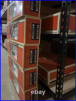 Lionel 19109 19110 19111 19112 19113 Aluminum Passenger Car Set NOS Santa Fe