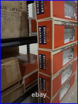 Lionel 19109 19110 19111 19112 19113 Aluminum Passenger Car Set NOS Santa Fe