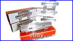 Lionel 19122-19127 California Zepyhr 6 Car Aluminum Passenger Set New In Org Box