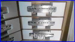 Lionel 19122-19127 California Zepyhr 6 Car Aluminum Passenger Set New In Org Box