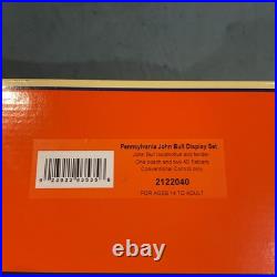 Lionel 2122040 John Bull Penn Passenger Set New, 2 Flat Cars