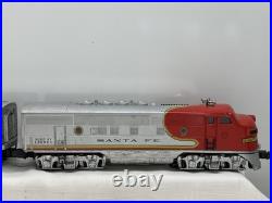 Lionel 2353 Santa Fe AA F-3 Diesel 4 Car Aluminum Passenger Set Very Nice