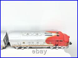 Lionel 2353 Santa Fe AA F-3 Diesel 4 Car Aluminum Passenger Set Very Nice