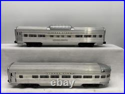 Lionel 2353 Santa Fe AA F-3 Diesel 4 Car Aluminum Passenger Set Very Nice