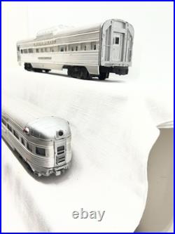 Lionel 2353 Santa Fe AA F-3 Diesel 4 Car Aluminum Passenger Set Very Nice