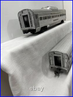 Lionel 2353 Santa Fe AA F-3 Diesel 4 Car Aluminum Passenger Set Very Nice