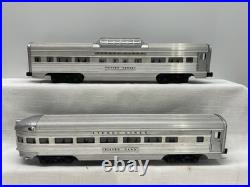 Lionel 2353 Santa Fe AA F-3 Diesel 4 Car Aluminum Passenger Set Very Nice
