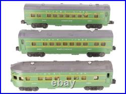 Lionel 2400S Vintage O Green/Gray Passenger Car Set 2400, 2401, 2402 (Set of 3)