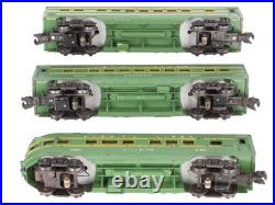Lionel 2400S Vintage O Green/Gray Passenger Car Set 2400, 2401, 2402 (Set of 3)