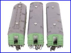 Lionel 2400S Vintage O Green/Gray Passenger Car Set 2400, 2401, 2402 (Set of 3)