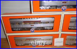 Lionel 2427780 to 820 Pennsylvania Streamlined 5 Car Passenger Set Train O Gauge
