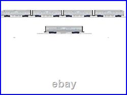 Lionel 2527720 & 2527730 15 Reading Aluminum 5-Car Passenger Set, O Gauge