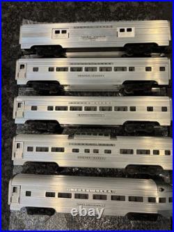 Lionel 2530 2531 2532 2533 2534 Matched Hex Aluminum Passenger Car Set C6
