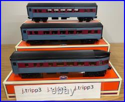 Lionel 35278 79 80 Polar Express Streamliner 3 Car Passenger Set Train O Gauge