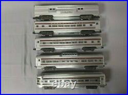 Lionel 5 Piece PRR Aluminum Car Set 6-5970/71/72/73/74 orig. Boxes C-8 199537T