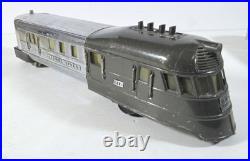 Lionel #616 Flying Yankee Streamliner 4 car Passenger Set O gauge Running