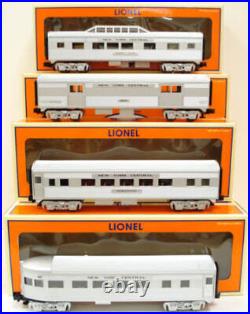 Lionel 6-15180 O-27 NYC Streamliner 4-Car Passenger Set NIB