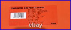 Lionel 6-15340 Aluminum Passenger Car Six Pack Set Nib