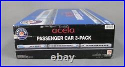 Lionel 6-15584 Amtrak Acela 3-Car Passenger Car Set EX/Box