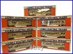 Lionel 6-16068-74 Seven Cars Union Pacific Passenger Set 027 Yellow New