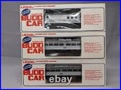 Lionel #6-1760 Three Budd Car Set (#6-8766-67-68) Original Boxes C-7 220687T