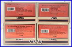 Lionel 6-19087 CHESAPEAKE OHIO C&O 18'' Heavyweight Passenger 4 Car Set NEW