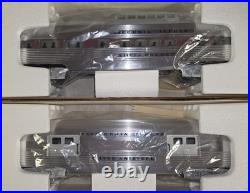 Lionel 6-19122 thru 6-19127 D&RG California Zephyr 6-Car Aluminum Passenger Set