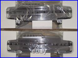 Lionel 6-19122 thru 6-19127 D&RG California Zephyr 6-Car Aluminum Passenger Set