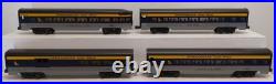 Lionel 6-19153 Chesapeake & Ohio Aluminum 4-Car Passenger Set LN/Box