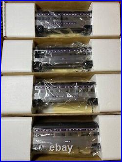 Lionel 6-19155-19158 Atlantic Coast Line 4 Car Passenger Set WithMaster Carton, LN