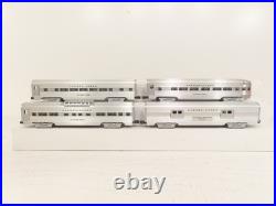 Lionel 6-19160 Aluminum 2500 Series Passenger Car Set of 4 LN 31647