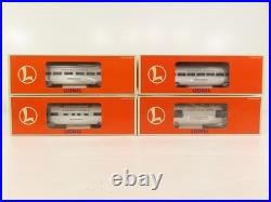 Lionel 6-19160 Aluminum 2500 Series Passenger Car Set of 4 LN 31647