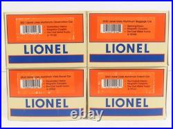 Lionel 6-19165 Aluminum 4 Car Passenger Set LN 13600