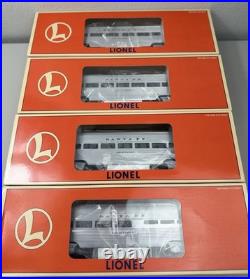 Lionel 6-19180 Santa Fe Aluminum Passenger 4 Car Set New In Boxes