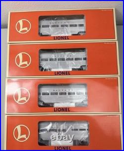Lionel 6-19180 Santa Fe Aluminum Passenger 4 Car Set New In Boxes