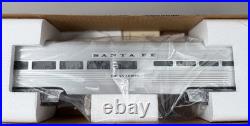Lionel 6-19180 Santa Fe Aluminum Passenger 4 Car Set New In Boxes
