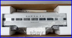 Lionel 6-19180 Santa Fe Aluminum Passenger 4 Car Set New In Boxes