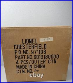 Lionel 6-19180 Santa Fe Aluminum Passenger 4 Car Set New In Boxes