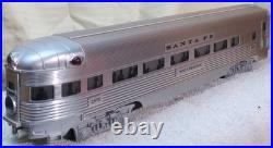 Lionel 6-19180 Santa Fe Surfliner 4-car passenger car set