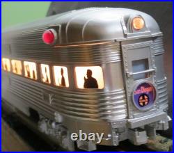 Lionel 6-19180 Santa Fe Surfliner 4-car passenger car set