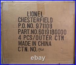 Lionel 6-19180 Santa Fe Surfliner 4-car passenger car set