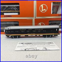 Lionel 6-19194 Kansas City Southern Aluminum 4-Car Passenger Set O New KCS