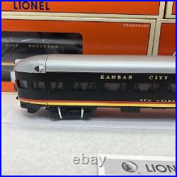 Lionel 6-19194 Kansas City Southern Aluminum 4-Car Passenger Set O New KCS