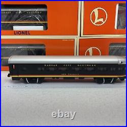 Lionel 6-19194 Kansas City Southern Aluminum 4-Car Passenger Set O New KCS