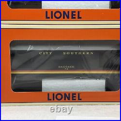 Lionel 6-19194 Kansas City Southern Aluminum 4-Car Passenger Set O New KCS