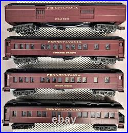 Lionel 6-29061 PRR Madison 15 Passenger Cars-Set of 4 EX+/OB MC8